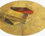 文森特威廉梵高 - 三本书的静物画